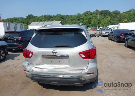 2020 Nissan Pathfinder S 2Wd из США, поврежденный, VIN 5N1DR2AN9LC635763